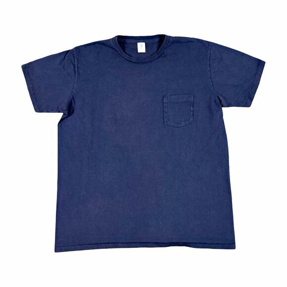 Velva Sheen Other - Velva Sheen Men's Blue Pocket Crew Neck Short Sleeve Cotton Knit T-Shirt XL